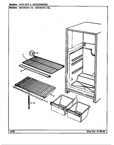 Shelves & accessories