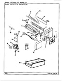 Optional ice maker kit