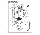Magic Chef RC22LN-3AW/CS31A freezer compartment (rc22la-3aw/bs32e) (rc22la-3aw/cs32a) (rc22ln-3aw/bs31e) (rc22ln-3aw/cs31a) diagram