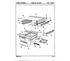 Magic Chef RB18JN-4AL/9A82A chest of drawers diagram