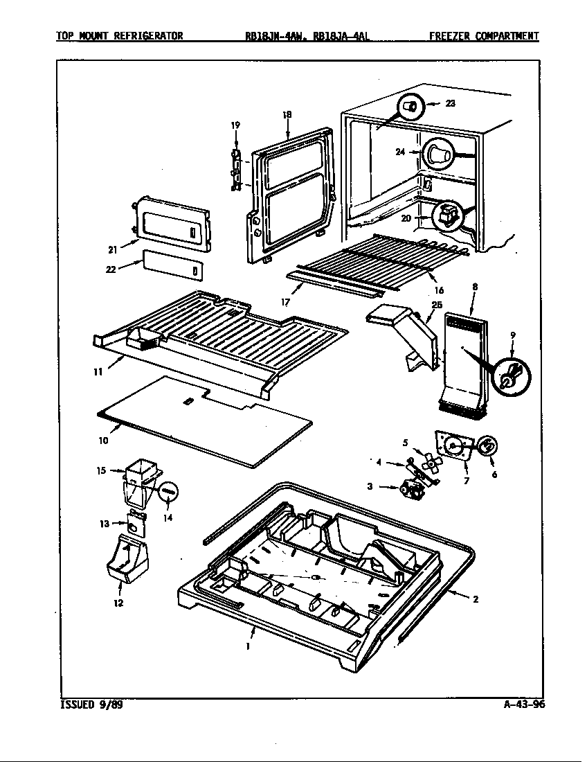 Freezer compartment