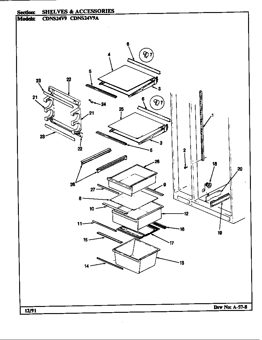 SHELVES & ACCESSORIES