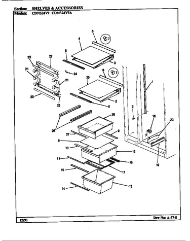 Shelves & accessories