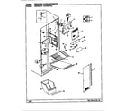Maytag CDNS24V9A/BR86F freezer compartment diagram