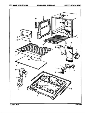 Freezer compartment