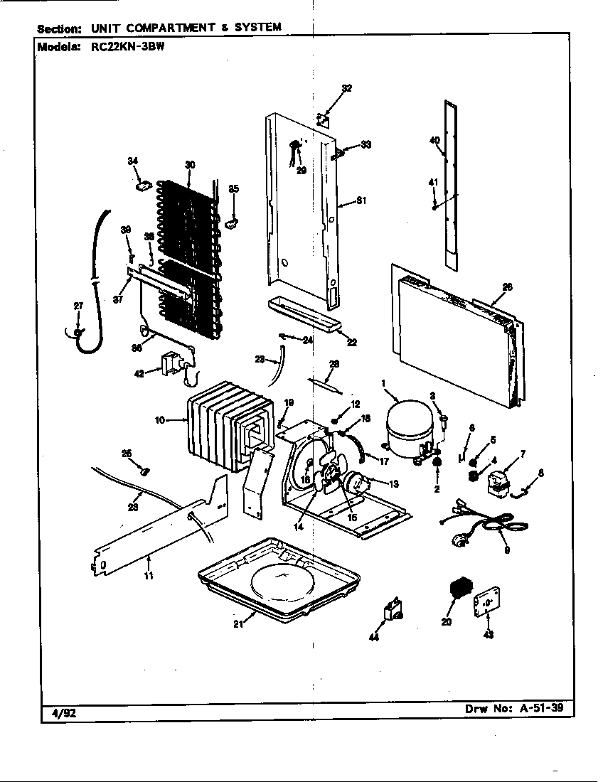 UNIT COMPARTMENT & SYSTEM