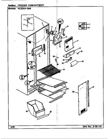 Freezer compartment