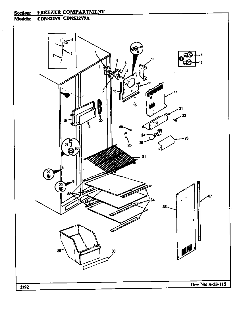 FREEZER COMPARTMENT