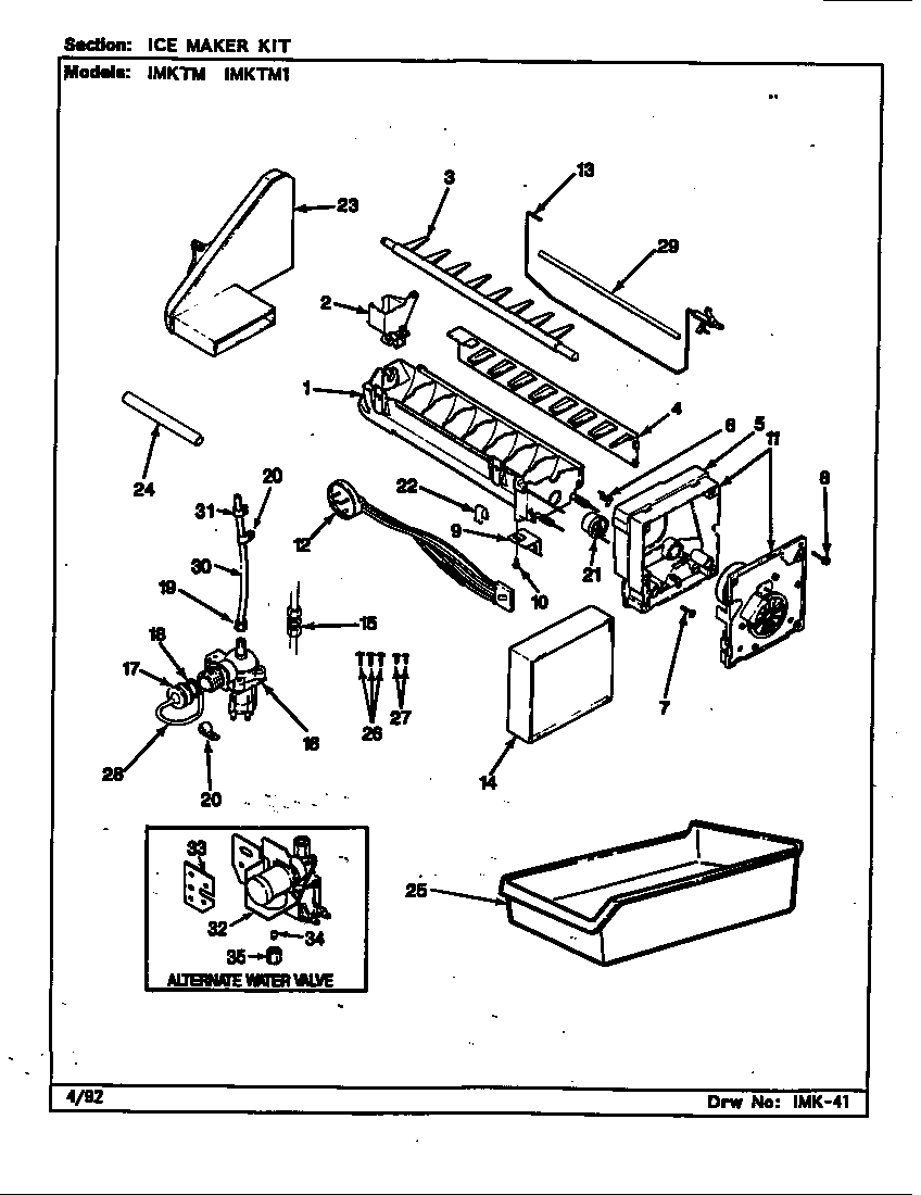 ICE MAKER KIT