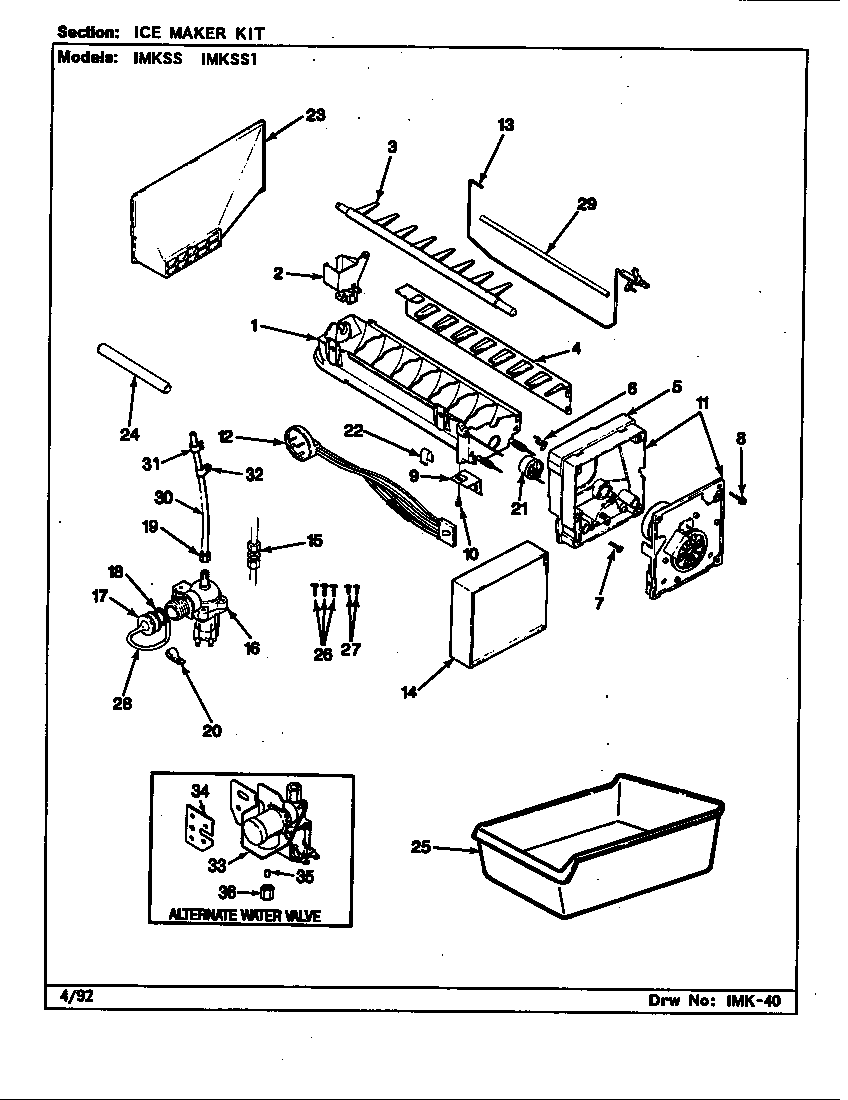 Ice maker kit