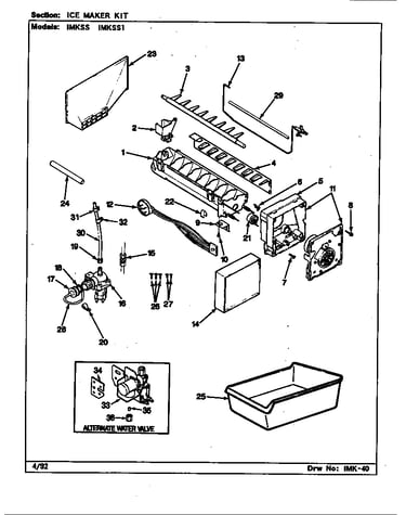 Ice maker kit