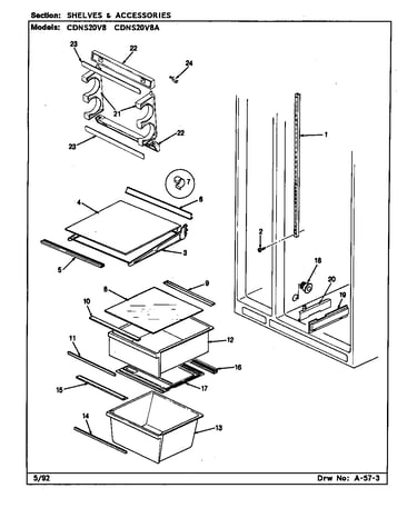 Shelves & accessories