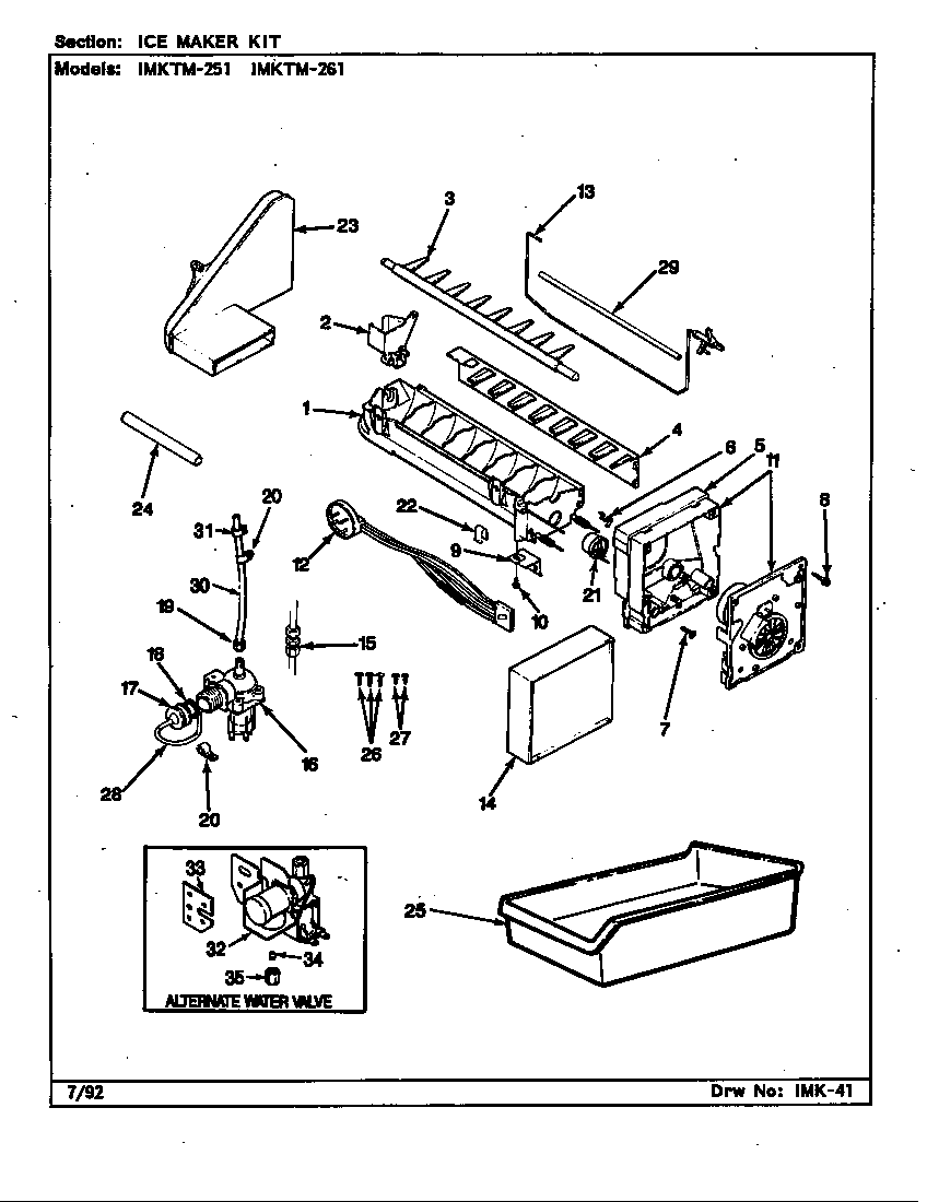 Ice maker kit