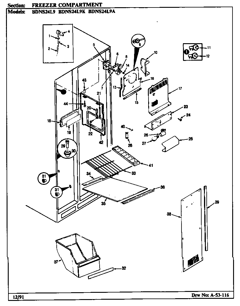 FREEZER COMPARTMENT