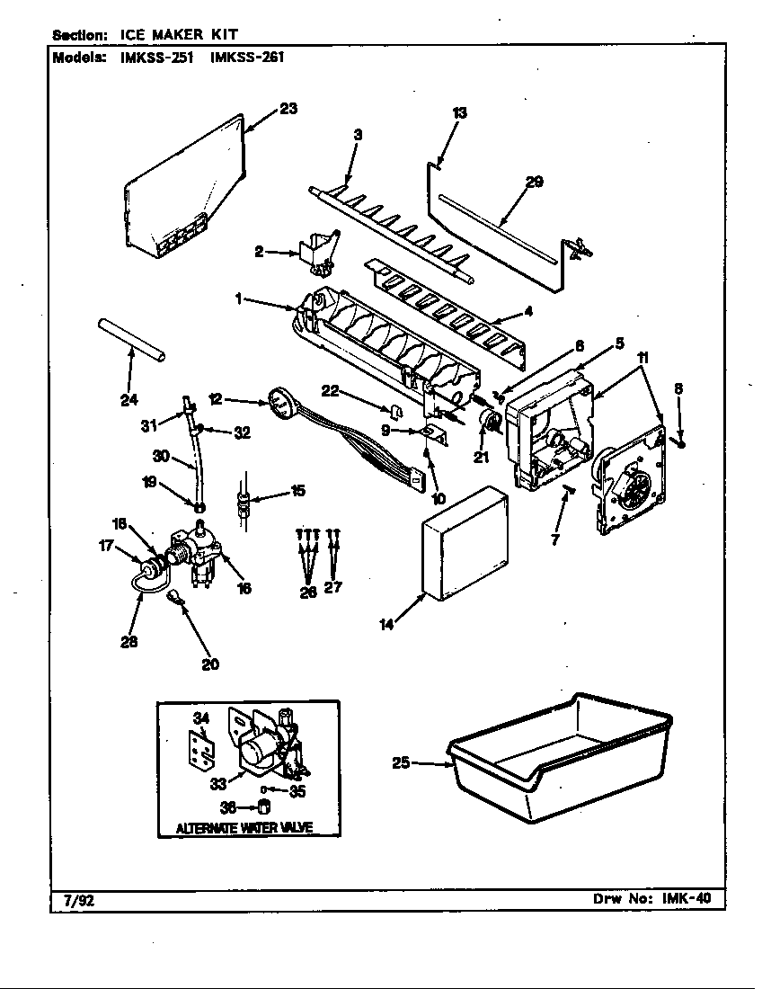 ICE MAKER KIT