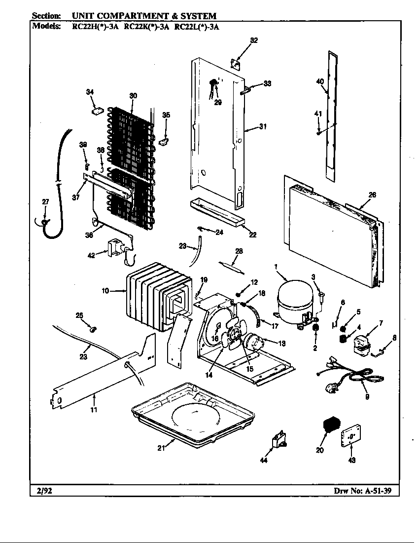 UNIT COMPARTMENT & SYSTEM