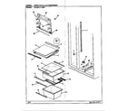 Magic Chef RC20LA-3BW-BS08A shelves & accessories diagram
