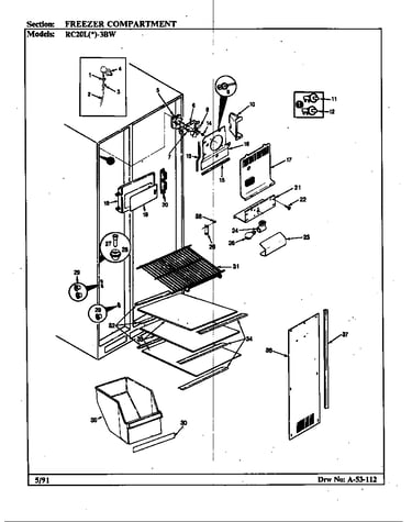 Freezer compartment