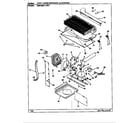 Maytag KRB18KA4W3/BF41A unit compartment & system diagram