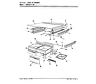 Magic Chef RB21KN-4A/AG72C chest of drawers diagram
