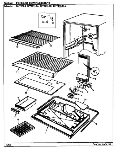 Freezer compartment