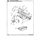 Maytag BNT23L8A/BL95A optional ice maker kit diagram