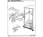 Maytag BNT23L8A/BL96A fresh food compartment diagram