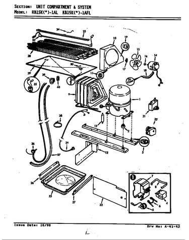 Unit compartment & system