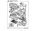 Magic Chef RB17KY-3A/AG39B fresh food compartment diagram