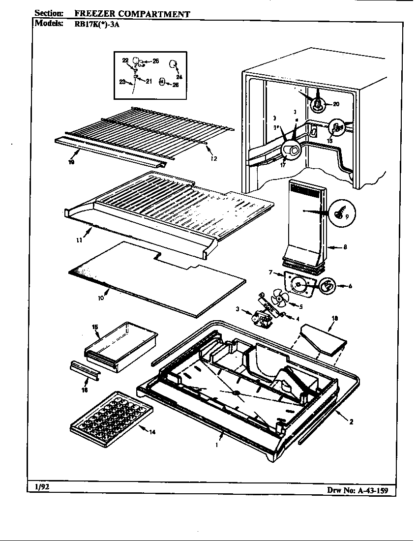 FREEZER COMPARTMENT