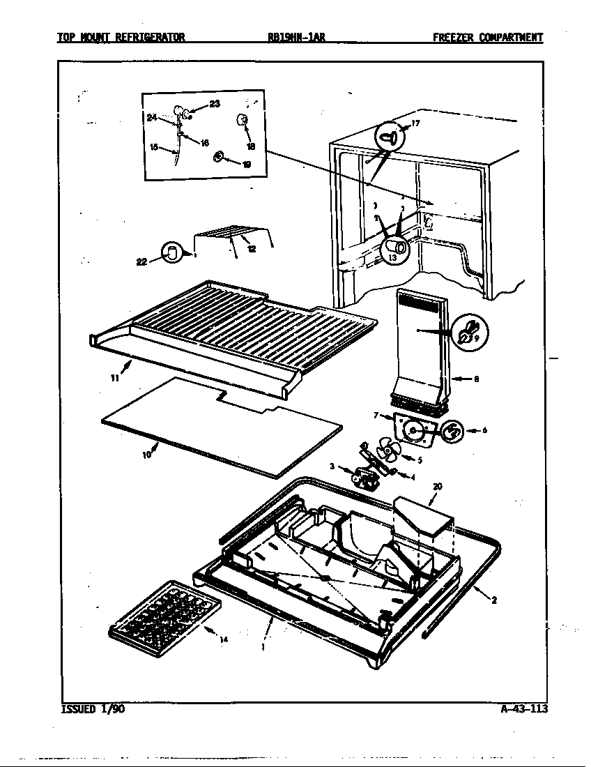 Freezer compartment