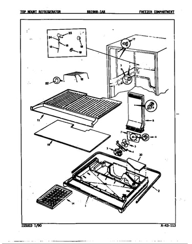 Freezer compartment