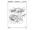 Magic Chef RB23JN-4AL/9A86A chest of drawers diagram