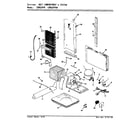 Maytag CDNS24V9A/BR86C unit compartment & system diagram