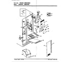 Maytag CDNS24V9A/BR86C freezer compartment diagram