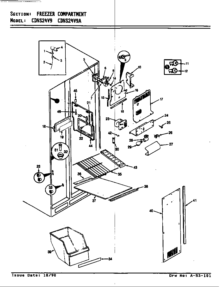 Freezer compartment
