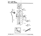 Maytag CDNS24V9/BR86C freezer door diagram