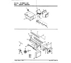 Maytag CDNS24V9/BR85C ice maker & bin diagram