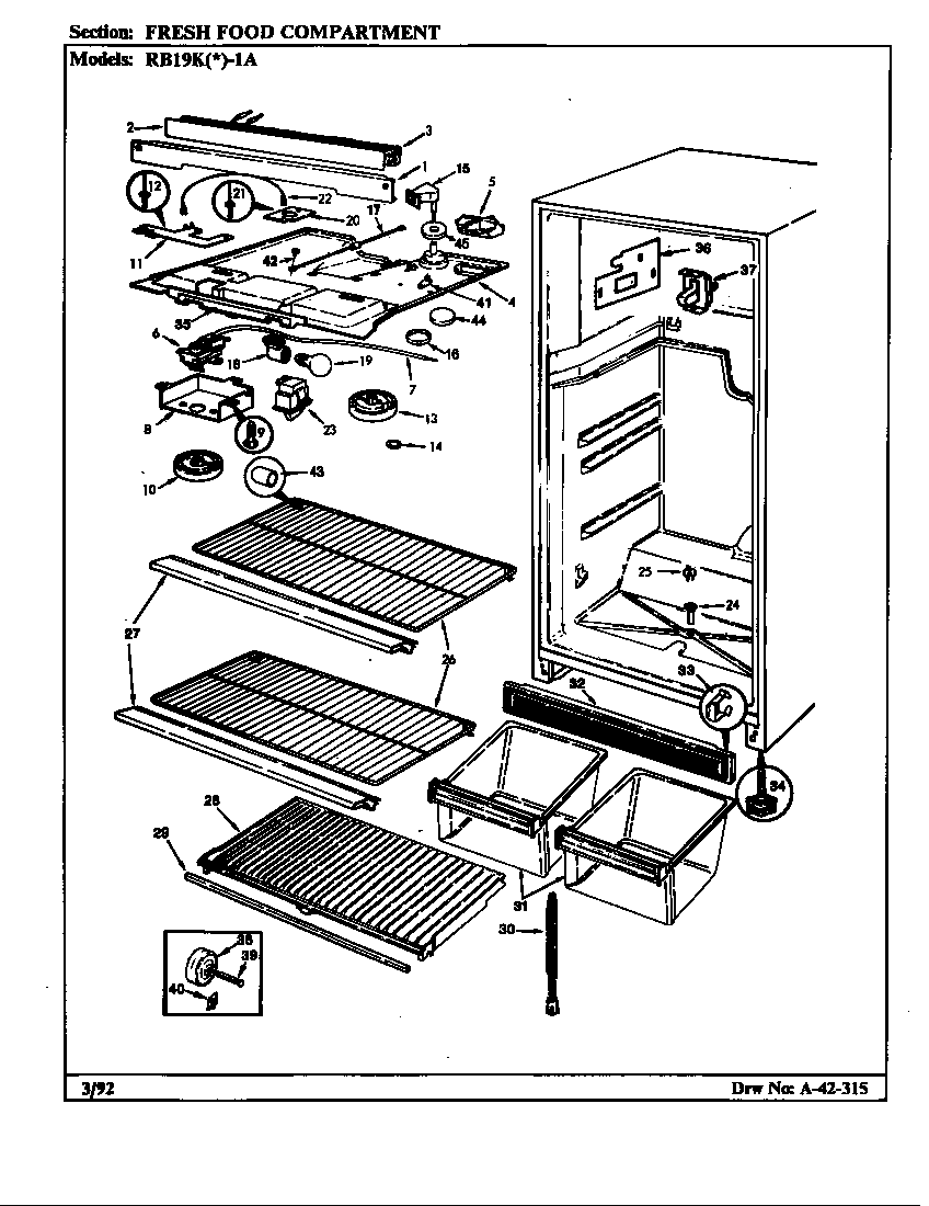 FRESH FOOD COMPARTMENT