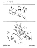 Ice maker & bin