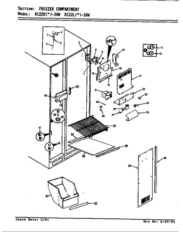 Freezer compartment
