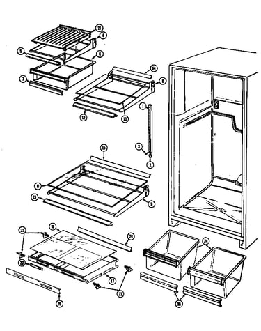 Shelves & accessories
