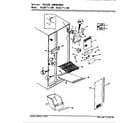 Magic Chef RC22LA-3AW/BS31A freezer compartment diagram
