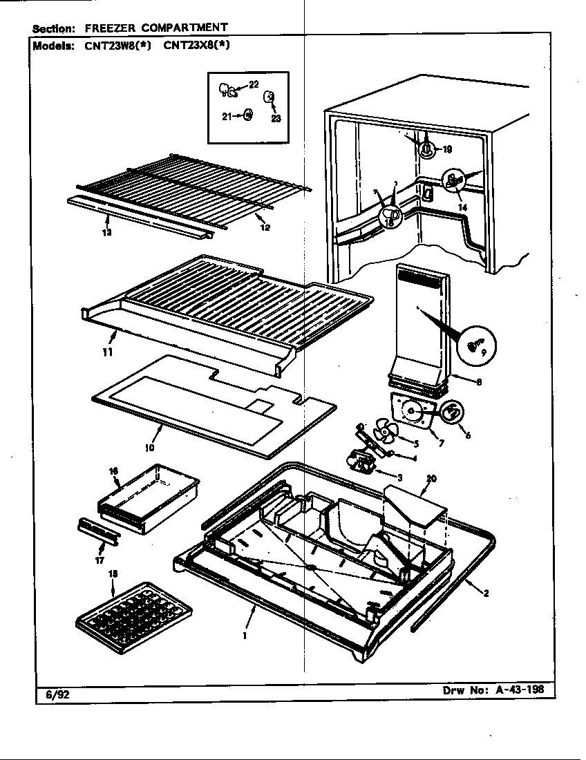 FREEZER COMPARTMENT