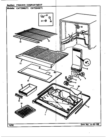 Freezer compartment