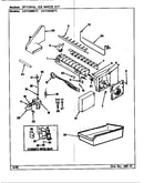 Optional ice maker kit