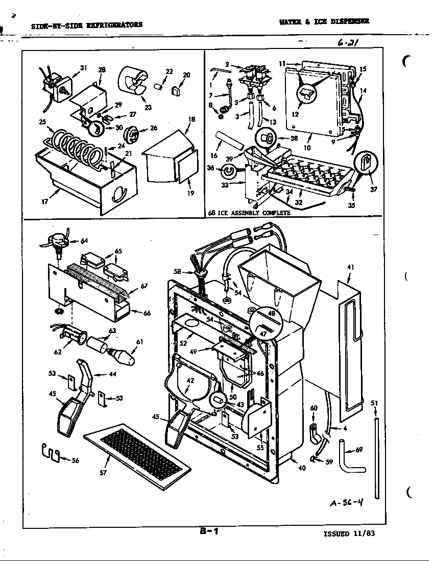 Ice & water dispenser