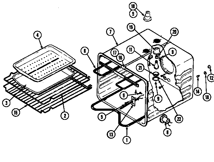 OVEN LINER-LOWER