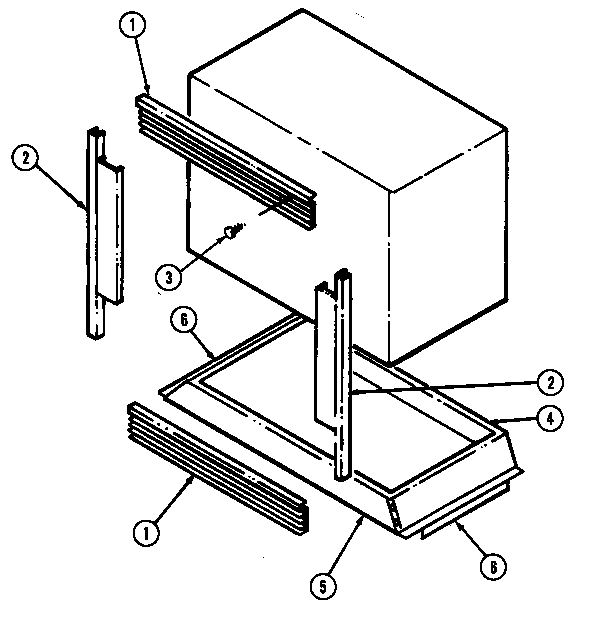 Trim-microwave (m167b, m167w)