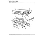 Magic Chef RB19KN-4A/AG64C chest of drawers diagram